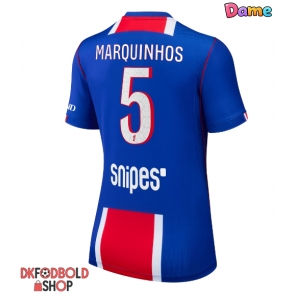 Paris Saint-Germain Marquinhos #5 Hjemmebanetrøje Dame 2026-27 Kort ærmer Paris Saint-Germain Marquinhos #5 Hjemmebanetrøje Dame 2026-27 Kort ærmer